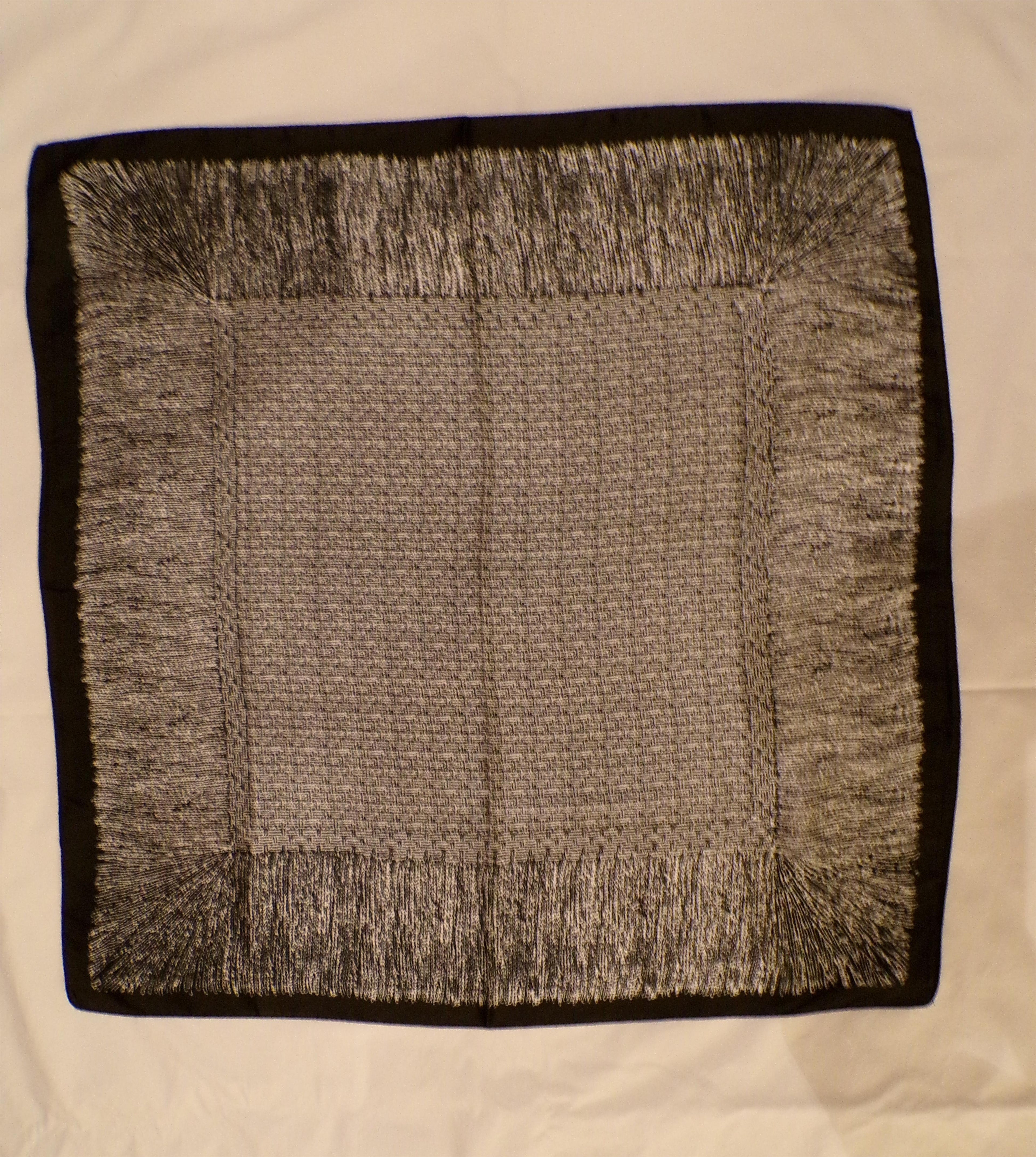 Monochrome Texture luxurious Scarf