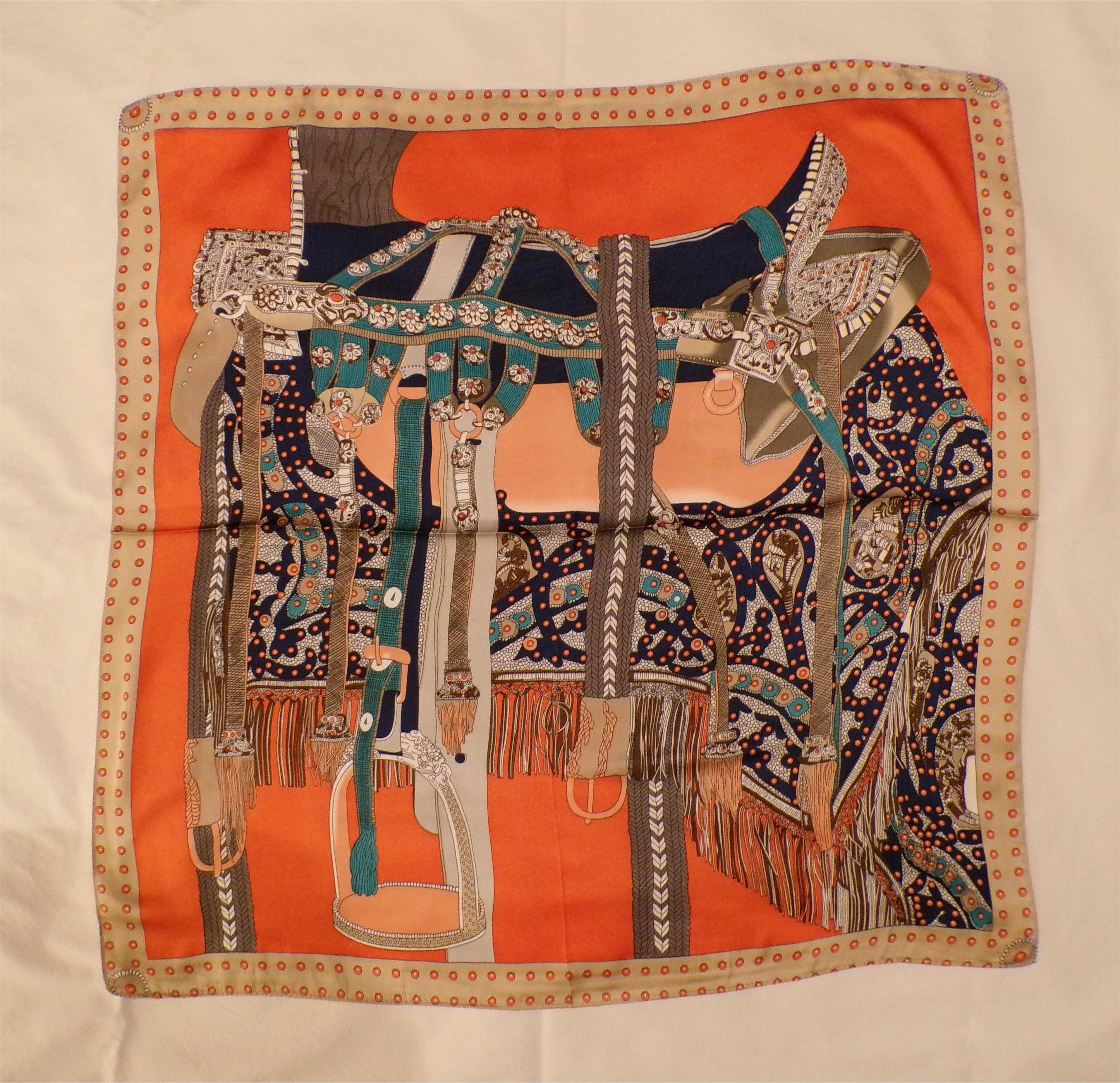 Equestrian Elegance luxurious Scarf