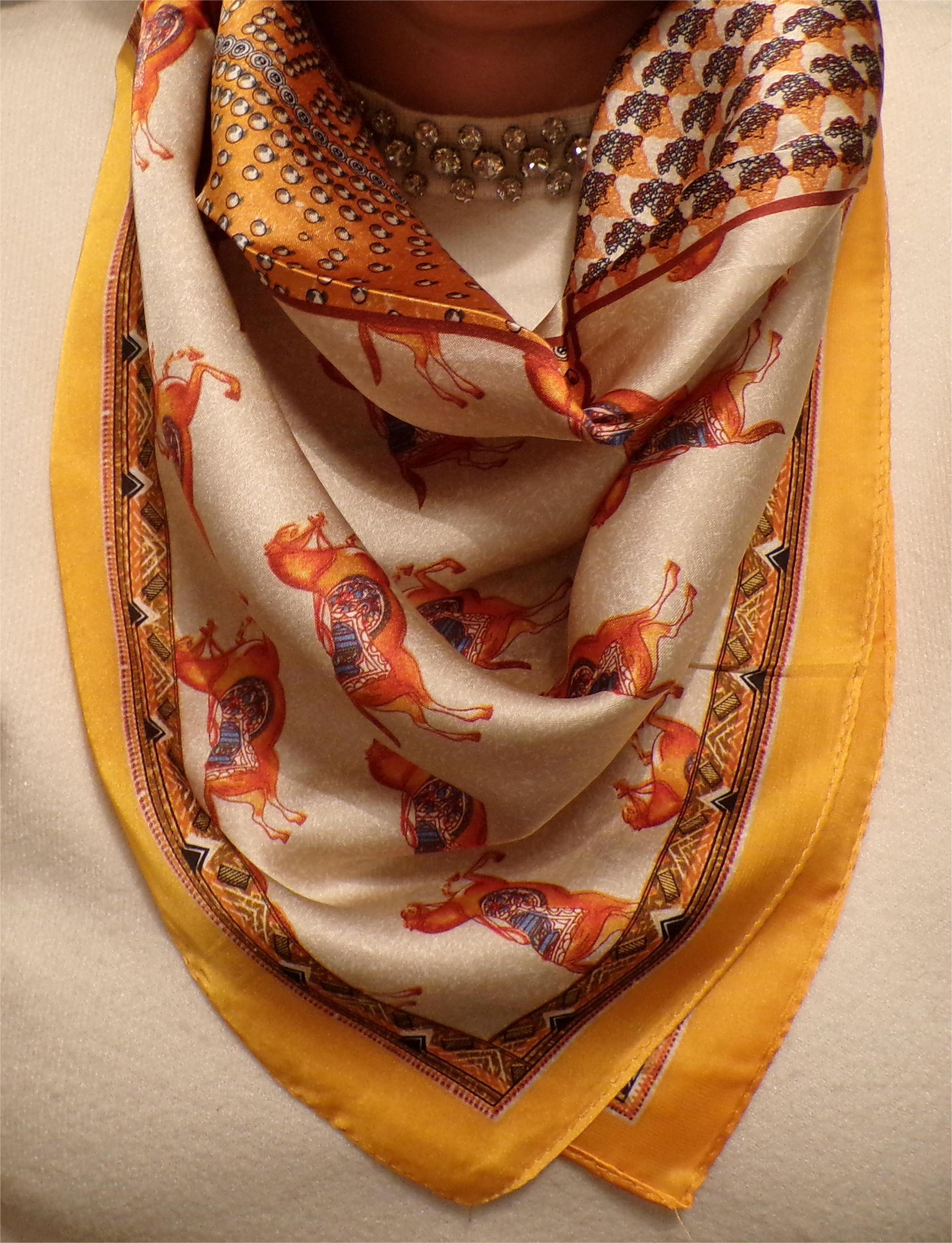Golden Heritage luxurious Scarf