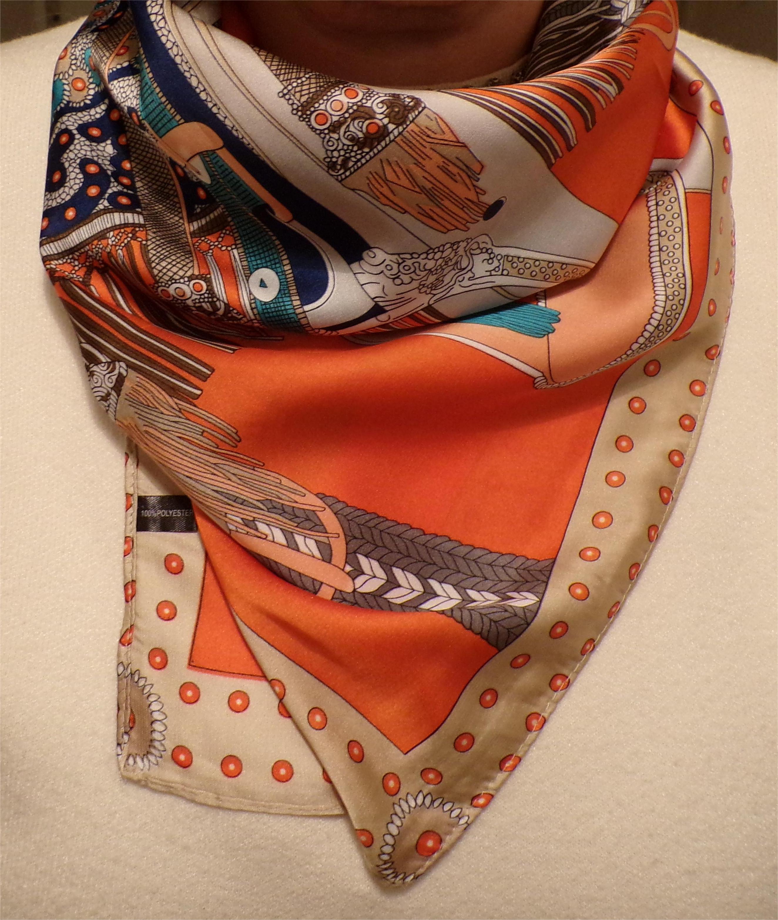 Equestrian Elegance luxurious Scarf